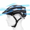 Велошолом MTB Wozinsky легкий L - чорно-сріблястий (5907769380839)