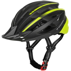 Велошолом MTB Wozinsky з задньою USB-лампою M - чорно-жовтий (5907769380884)