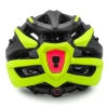 Велошолом MTB Wozinsky з задньою USB-лампою M - чорно-жовтий (5907769380884)