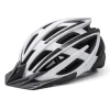 Велосипедний шолом Wozinsky MTB з задньою USB-лампою L Black-White (5907769380891)