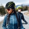 Велосипедний шолом Wozinsky MTB з задньою USB-лампою L Black-Yellow (5907769380914)