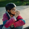 Велосипедный шлем Wozinsky BMX/самокат легкий S черный (5907769381027)