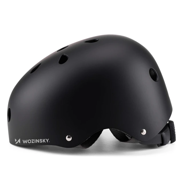 Велосипедный шлем Wozinsky BMX/самокат легкий S черный (5907769381027)
