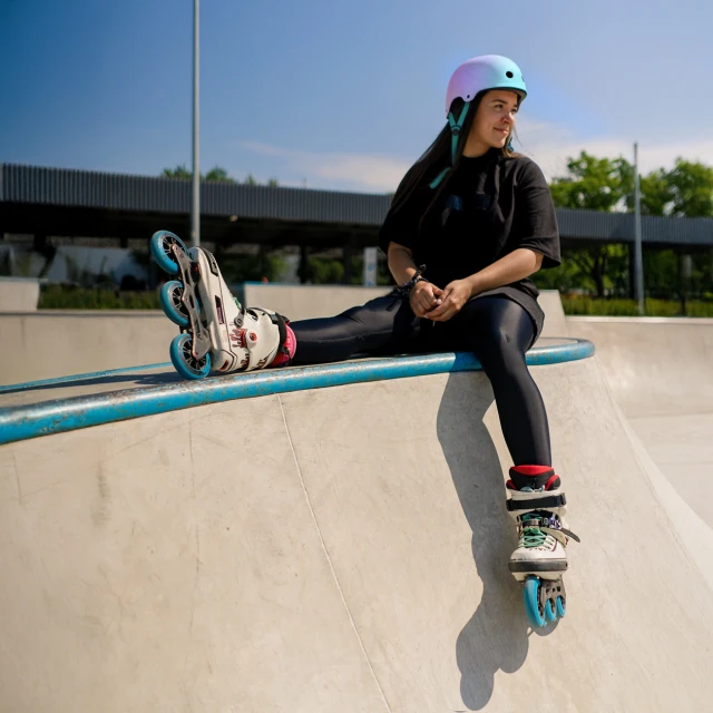 Велосипедний шолом Wozinsky BMX/самокат S градієнт рожевий (5907769381065)