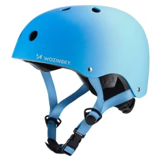 Велосипедний шолом Wozinsky BMX/самокат S градієнт синій (5907769381072)