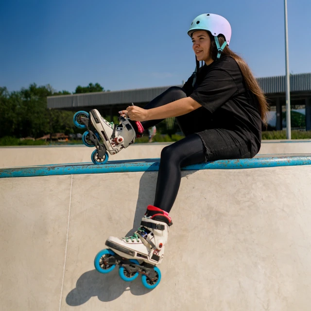 Велосипедний шолом Wozinsky BMX/самокат M градієнт рожевий (5907769381089)