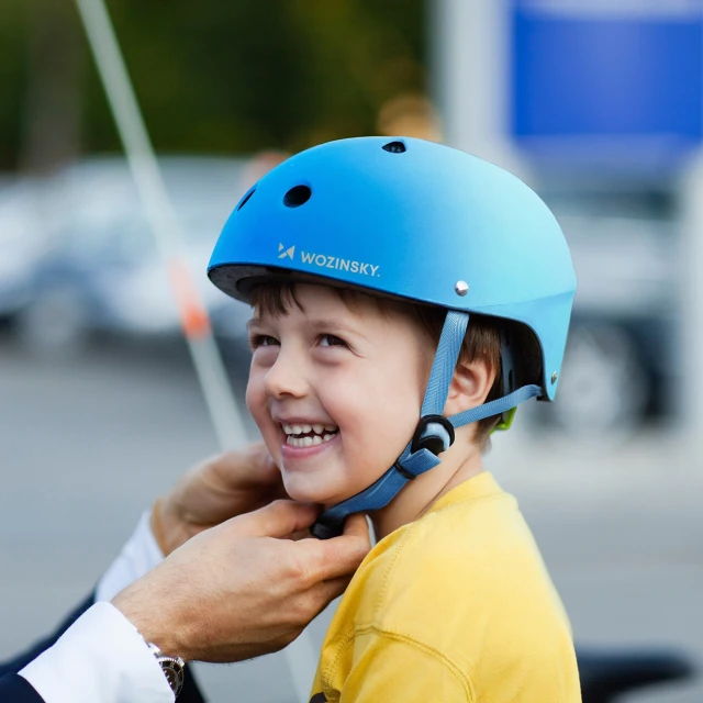 Велосипедный шлем Wozinsky BMX/самокат M градиент синий (5907769381096)
