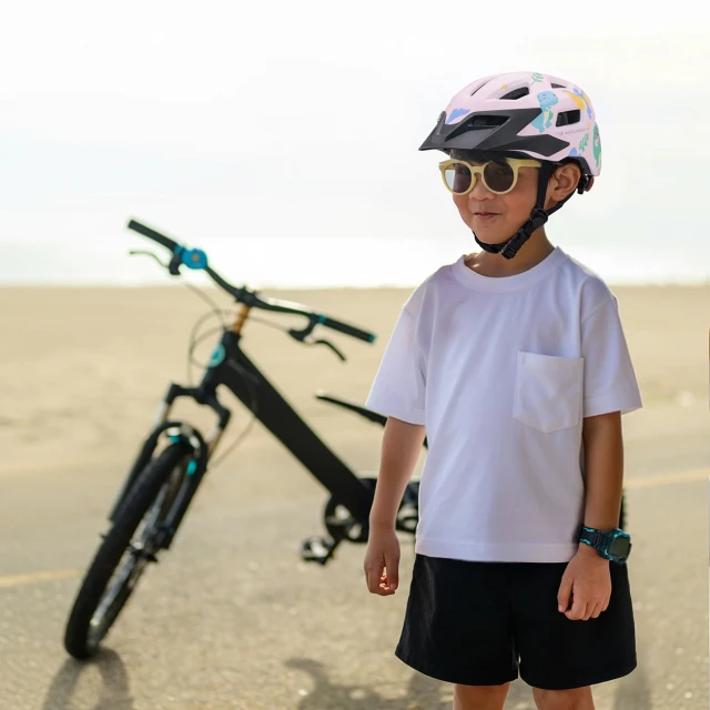 Дитячий велосипедний шолом Wozinsky MTB з знімним козирком XS Pink (5907769381102)