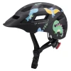 Дитячий велосипедний шолом Wozinsky MTB з знімним козирком S Black (5907769381157)