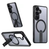 Чохол Hurtel Hybrid Armor X для Samsung Galaxy S26 Black with MagSafe (5907769381362)
