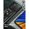 Чохол Hurtel Hybrid Armor Camshield для Samsung Galaxy S26 Plus Black (5907769381447)