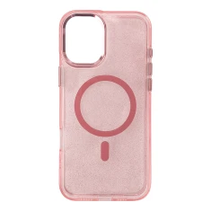 Чохол Hurtel Glitter Case для Samsung Galaxy S26 Ultra Pink with MagSafe (5907769381720)