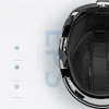 Шолом лижний Qunature з навушниками snowboard розмір L білий (5907769382017)