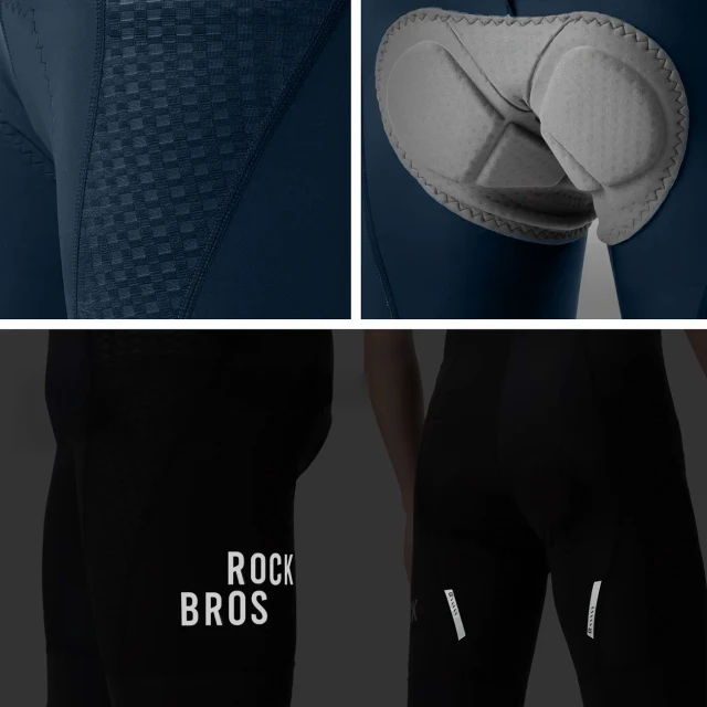 Велошорти Rockbros YDDK009 XL Dark Blue (5907769382581)