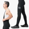 Велоштаны Rockbros с лямками длинные 2XL Black (5907769382642)