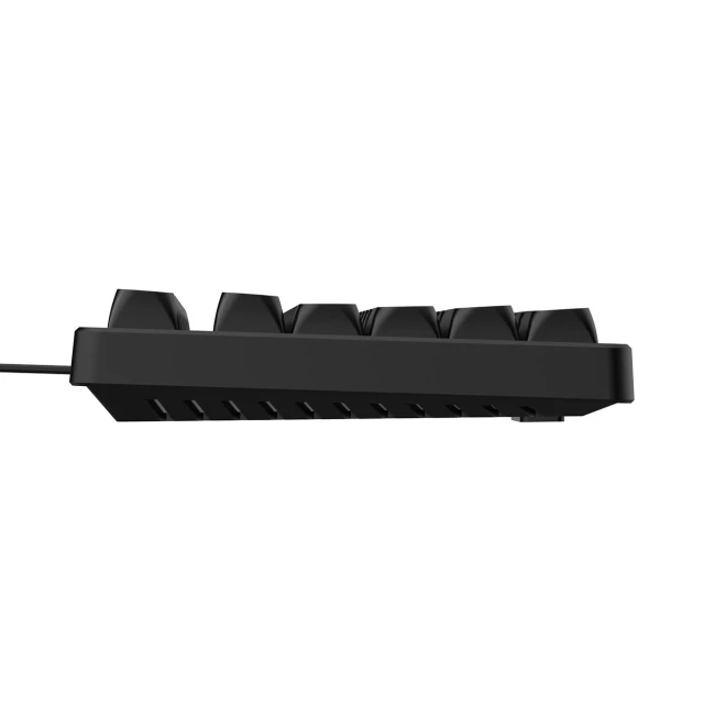 Клавіатура Wozinsky WKG-200 з колесом ігрова мембранна rainbow Black (WKG-200)