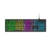 Клавіатура Wozinsky WKG-200 з колесом ігрова мембранна rainbow Black (WKG-200)