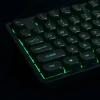 Клавіатура Wozinsky WKG-200 з колесом ігрова мембранна rainbow Black (WKG-200)