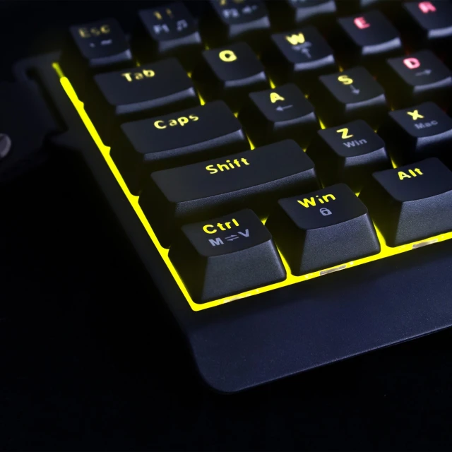 Клавиатура игровая Wozinsky WKGP-1165 механическая с подсветкой RGB Black (5907769384172)