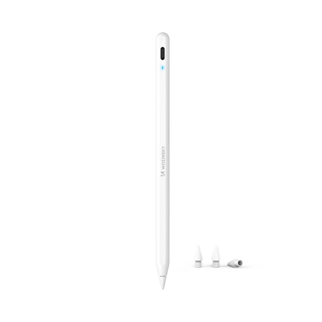 Стилус Wozinsky WRA-08 Stylus для iPad USB-C White (5907769384233)