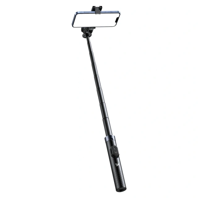 Штатив Wozinsky WC1Y30S телескопічний тринога 1.3m з тримачем для телефону Black (5907769384493)
