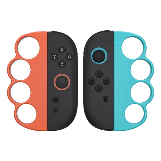 Набір аксесуарів Hurtel 23 в 1 для Nintendo Switch 2 Orange and Blue (5907769384523)