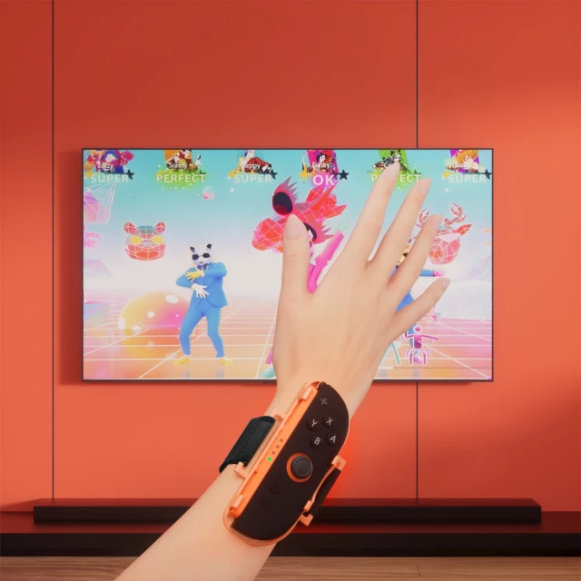 Набір аксесуарів Hurtel 23 в 1 для Nintendo Switch 2 Orange and Blue (5907769384523)