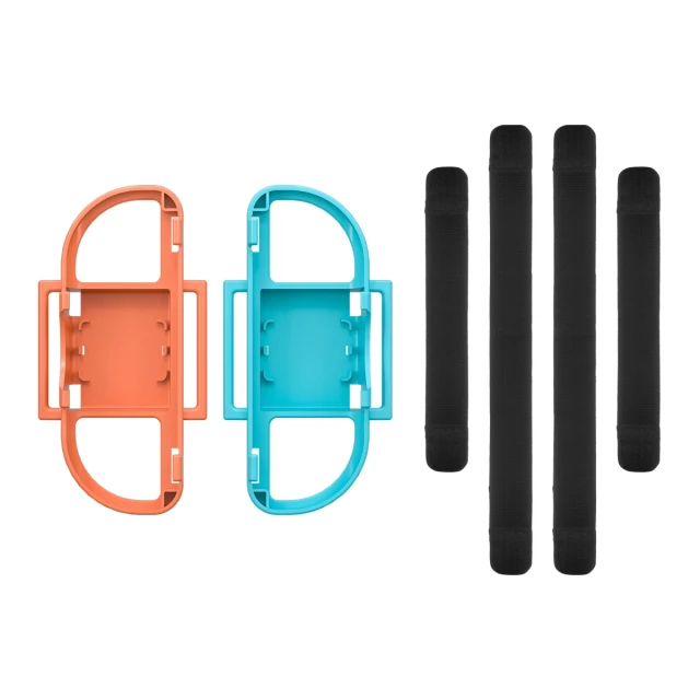 Набір аксесуарів Hurtel 15 в 1 для Nintendo Switch 2 Orange and Blue (5907769384530)