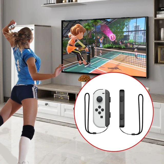 Набір аксесуарів Hurtel 10 в 1 для Nintendo Switch Sports Red and Blue (5907769384547)