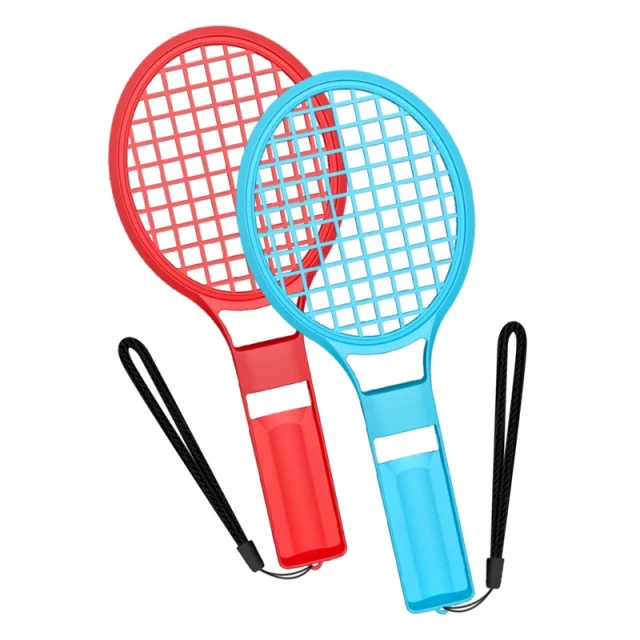 Набір аксесуарів Hurtel 10 в 1 для Nintendo Switch Sports Red and Blue (5907769384547)