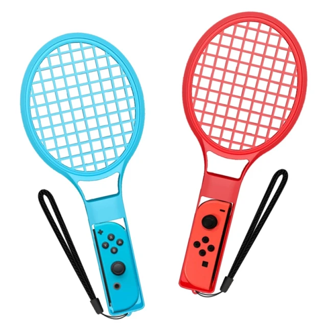 Набір аксесуарів Hurtel 10 в 1 для Nintendo Switch Sports Red and Blue (5907769384547)