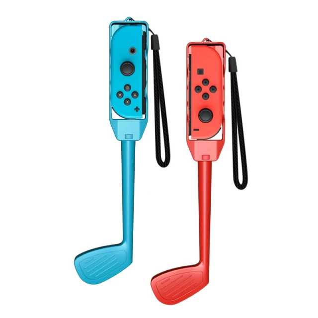 Набір аксесуарів Hurtel 10 в 1 для Nintendo Switch Sports Red and Blue (5907769384547)
