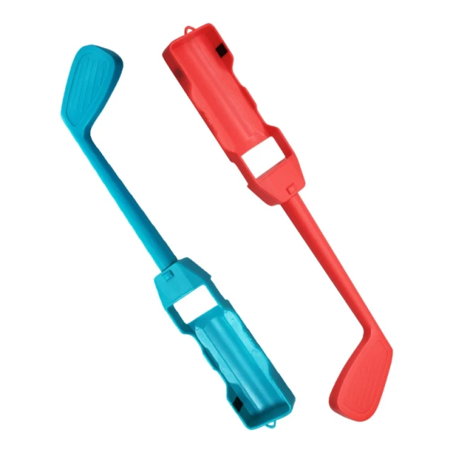 Набір аксесуарів Hurtel 10 в 1 для Nintendo Switch Sports Red and Blue (5907769384547)