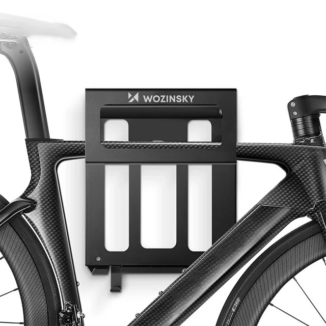 Вішак для велосипеда Wozinsky WSW-01S з монтажним комплектом чорний (5907769384769)