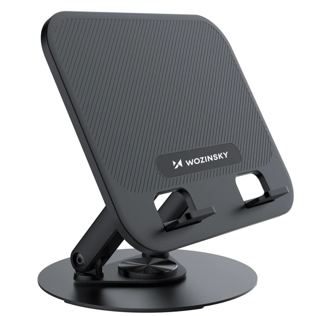 Підставка Wozinsky WRS-K75 обертова для ноутбука планшета Black (5907769384912)