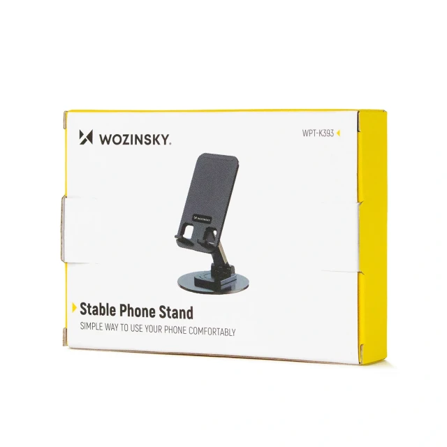 Підставка Wozinsky WPT-K393 для телефону/планшета Black (5907769384950)