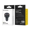 Зарядное устройство автомобильное Wozinsky WLS-04 2xUSB-C 2xUSB-A Black (5907769385063)