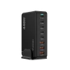 Зарядна станція Wozinsky WSL-440 440W GaN QC3 Black (5907769385070)