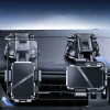 Автотримач Wozinsky WUS-CF29 3 в 1 на панель, скло та дефлектор гравітаційний Black (5907769385230)