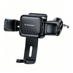 Автотримач Wozinsky WUS-M1 на дефлектор затискний 360° Black (5907769385247)