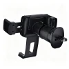Автотримач Wozinsky WUS-M1 на дефлектор затискний 360° Black (5907769385247)