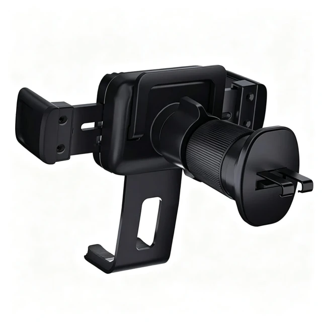 Автотримач Wozinsky WUS-M1 на дефлектор затискний 360° Black (5907769385247)