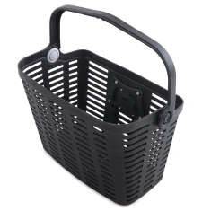 Корзина Wozinsky WKR-PK велосипедная пластиковая Black (5907769385315)