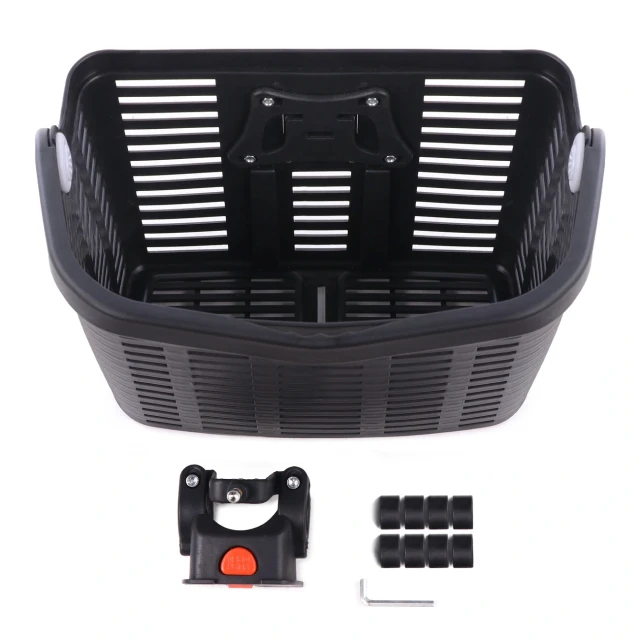 Кошик Wozinsky WKR-PK велосипедний пластиковий Black (5907769385315)