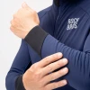 Куртка велосипедна Rockbros YDWT014 зимова флісова двошарова розмір 2XL синя (5907769385636)