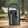 Акумуляторний насос Rockbros L1 Mini 70 psi компресор довжина шланга 200 мм Schrader чорний (5907769386299)
