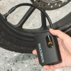 Акумуляторний насос Rockbros L1 Mini 70 psi компресор довжина шланга 200 мм Schrader чорний (5907769386299)