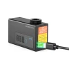 Помпа акумуляторна Rockbros AS240 PRO 120 psi компресор 420mAh Black (5907769386312)