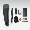 Велосумка Rockbros DB005 на раму 0.9L Black-Green (5907769386329)