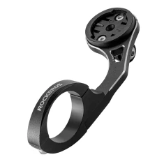 Держатель велосипедный Rockbros FK-301 2в1 на руль для счетчика/навигации и камеры/освещения черный (5907769386527)